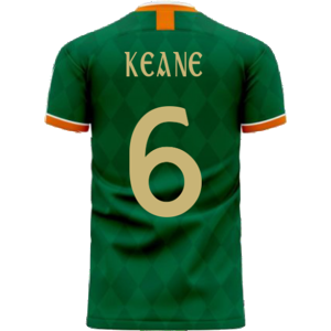 Libero Sportswear Ireland 2023-2024 Classic Concept Football Kit (Libero) (KEANE 6) - Green - male - Size: XXL 50-52\