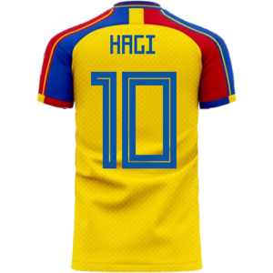 Libero Sportswear Romania 2023-2024 Home Concept Football Kit (Libero) (HAGI 10) - Yellow - male - Size: XXL 50-52\