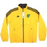 adidas 2023-2024 Jamaica Anthem Jacket (Yellow) - Ladies - Yellow - female - Size: Size 10 Small