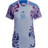 adidas 2023-2024 Spain Authentic Away Jersey - Ladies - Blue - female - Size: Size 10 Small