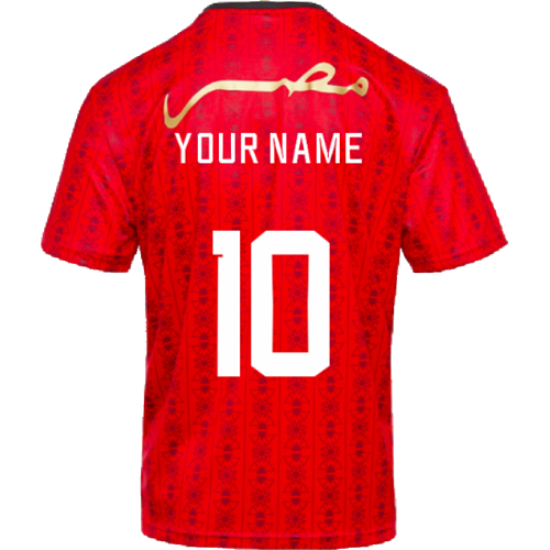 Puma 2023-2024 Egypt FtblCulture Jersey (Red) (Your Name) - Red - male - Size: Small Adults