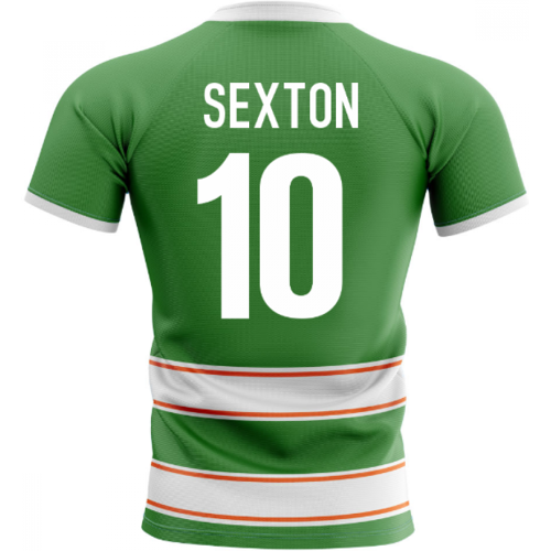 Airo Sportswear 2023-2024 Ireland Home Concept Rugby Shirt (Sexton 10) - Green - male - Size: XXL 50-52\\" Chest (124/136cm)