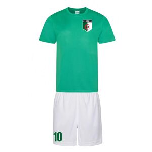 UKSoccershop Personalised Algeria Training Kit - Green - male - Size: Medium (38-40\