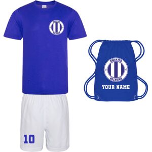 UKSoccershop Personalised Brighton Training Kit Package - Blue - male - Size: Medium (38-40\