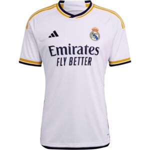 adidas 2023-2024 Real Madrid Home Shirt - White - male - Size: Medium 38-40\