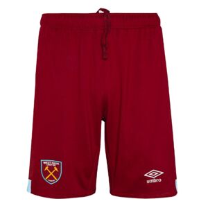 Umbro 2023-2024 West Ham Home Shorts - Maroon - male - Size: XXL - 38-40\