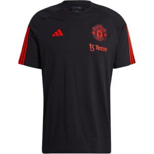 adidas 2023-2024 Man Utd Training Tee (Black) - Black - male - Size: Medium 38-40\