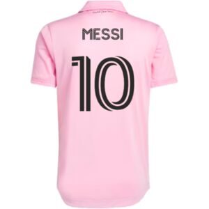 adidas 2023-2024 Inter Miami Lionel Messi Home Shirt Adults - Pink - male - Size: Medium 38-40\