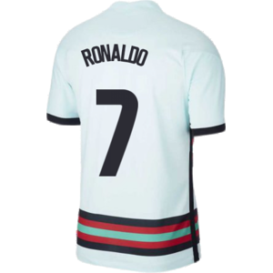 2020-2021 Portugal Away Nike Football Shirt (RONALDO 7) - Blue - male - Size: Small 34-36\" Chest (88/96cm) 2020-2021 Portugal Away Nike Football Shirt (RONALDO 7) - Blue - male - Size: Small 34-36\" Chest (88/96cm)