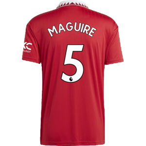 adidas 2022-2023 Man Utd Home Shirt (MAGUIRE 5) - Blue - male - Size: XXXXL 50-52\" Chest adidas 2022-2023 Man Utd Home Shirt (MAGUIRE 5) - Blue - male - Size: XXXXL 50-52\" Chest