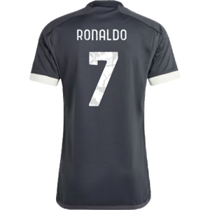 adidas 2023-2024 Juventus Third Shirt (RONALDO 7) - Black - male - Size: XXXL 48-50\" Chest adidas 2023-2024 Juventus Third Shirt (RONALDO 7) - Black - male - Size: XXXL 48-50\" Chest