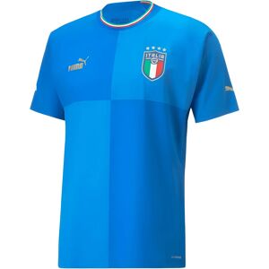 Puma 2022-2023 Italy Authentic Home Shirt - Blue - male - Size: XXL Adults Puma 2022-2023 Italy Authentic Home Shirt - Blue - male - Size: XXL Adults
