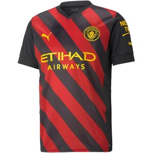 Puma 2022-2023 Man City Away Shirt - Red - male - Size: XXL Adults Puma 2022-2023 Man City Away Shirt - Red - male - Size: XXL Adults