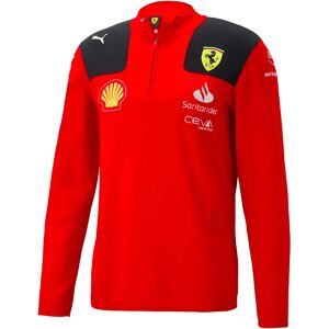 Puma 2023 Ferrari Team Half Zip Sweat (Red) - Red - male - Size: XL Adults Puma 2023 Ferrari Team Half Zip Sweat (Red) - Red - male - Size: XL Adults