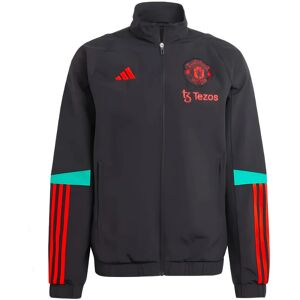 adidas 2023-2024 Man Utd Presentation Jacket (Black) - Black - male - Size: XXXL 48-50\" Chest adidas 2023-2024 Man Utd Presentation Jacket (Black) - Black - male - Size: XXXL 48-50\" Chest