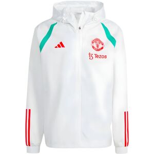 adidas 2023-2024 Man Utd Allweather Jacket (White) - White - male - Size: Small 36-38\" Chest adidas 2023-2024 Man Utd Allweather Jacket (White) - White - male - Size: Small 36-38\" Chest