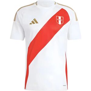 adidas 2024-2025 Peru Home Shirt - White - male - Size: XS - 34-36\" Chest Size adidas 2024-2025 Peru Home Shirt - White - male - Size: XS - 34-36\" Chest Size