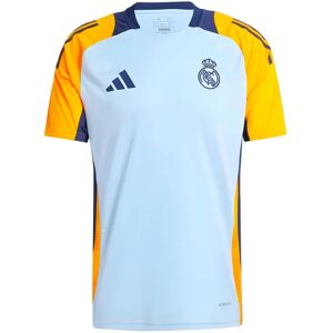 adidas 2024-2025 Real Madrid Training Shirt (Glow Blue) - Blue - male - Size: XXXL 48-50\" Chest adidas 2024-2025 Real Madrid Training Shirt (Glow Blue) - Blue - male - Size: XXXL 48-50\" Chest