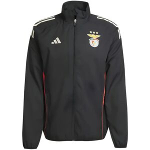 adidas 2025-2026 Benfica Presentation Jacket (Black) - Black - male - Size: XXL 46-48\" Chest adidas 2025-2026 Benfica Presentation Jacket (Black) - Black - male - Size: XXL 46-48\" Chest
