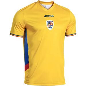 Joma 2025-2026 Romania Home Replica Shirt (Kids) - Yellow - male - Size: Medium Boys - 28-30\" Chest Joma 2025-2026 Romania Home Replica Shirt (Kids) - Yellow - male - Size: Medium Boys - 28-30\" Chest