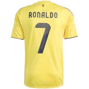 adidas 2025-2026 Al Nassr Cristiano Ronaldo Home Shirt - Yellow - male - Size: XL 44-46\" Chest adidas 2025-2026 Al Nassr Cristiano Ronaldo Home Shirt - Yellow - male - Size: XL 44-46\" Chest