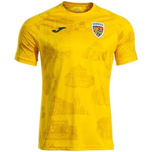 Joma 2025-2026 Romania Pre Match Shirt (Yellow) - Yellow - male - Size: XXL - 44-46\" Chest Joma 2025-2026 Romania Pre Match Shirt (Yellow) - Yellow - male - Size: XXL - 44-46\" Chest
