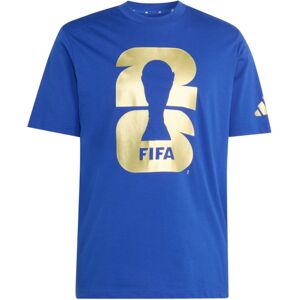 adidas FIFA World Cup 2026 Official Emblem T-Shirt (Blue) - Blue - male - Size: Large 42-44\" Chest adidas FIFA World Cup 2026 Official Emblem T-Shirt (Blue) - Blue - male - Size: Large 42-44\" Chest