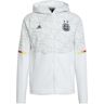 adidas 2022-2023 Argentina Game Day Full Zip Travel Hoodie (White) - White - male - Size: XXL 46-48\" Chest