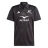 adidas 2023-2024 New Zealand All Blacks Rugby Supporters Polo Shirt (Black) - Black - male - Size: Large 42-44\" Chest