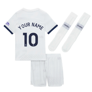 Nike 2023-2024 Tottenham Home Mini Kit (Your Name) - White - male - Size: XLB 7-8yrs (122-128cm)