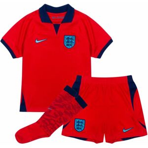 Nike 2022-2023 England Away Mini Kit - Red - male - Size: MB 5-6yrs (110-116cm)