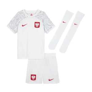 Nike 2022-2023 Poland Home Mini Kit - White - male - Size: XLB 7-8yrs (122-128cm)