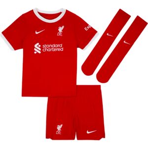 Nike 2023-2024 Liverpool Home Little Boys Mini Kit - Red - male - Size: SB 4/5yrs (104-110cm)