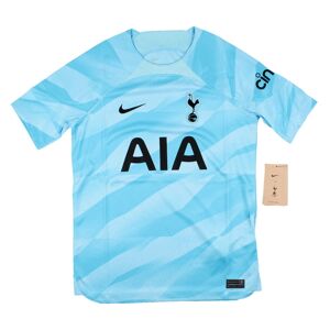 Nike 2023-2024 Tottenham Home Goalkeeper Shirt (Blue) - Kids - Blue - male - Size: XLB 32-35\" Chest (81.5/88.5cm)