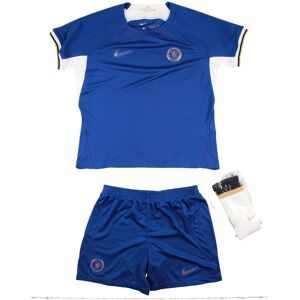 Nike 2023-2024 Chelsea Home Little Boys Mini Kit - Blue - male - Size: MB 5-6yrs (110-116cm)