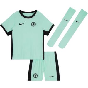 Nike 2023-2024 Chelsea Little Boys Third Mini Kit - Green - male - Size: SB 4/5yrs (104-110cm)