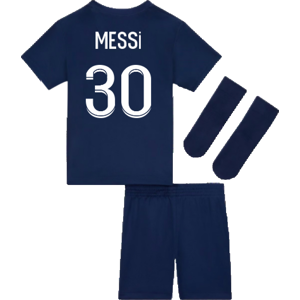 Nike 2022-2023 PSG Little Boys Home Kit (MESSI 30) - Navy - male - Size: MB 5-6yrs (110-116cm) Nike 2022-2023 PSG Little Boys Home Kit (MESSI 30) - Navy - male - Size: MB 5-6yrs (110-116cm)