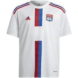 adidas 2022-2023 Olympique Lyon Home Shirt (Kids) - White - male - Size: 7-8 Years - 26-28\" - 71cm adidas 2022-2023 Olympique Lyon Home Shirt (Kids) - White - male - Size: 7-8 Years - 26-28\" - 71cm