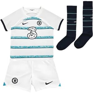 Nike 2022-2023 Chelsea Away Mini Kit - White - male - Size: LB 6-7yrs (116-122cm) Nike 2022-2023 Chelsea Away Mini Kit - White - male - Size: LB 6-7yrs (116-122cm)