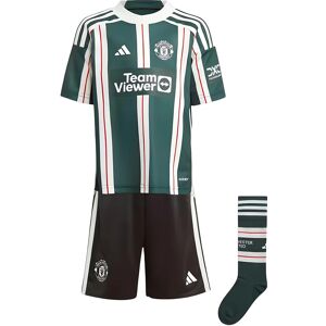 ADIDAS Manchester United Mini Away Kit - Dark Green - Mini Football Kit ADIDAS Manchester United Mini Away Kit - Dark Green - Mini Football Kit