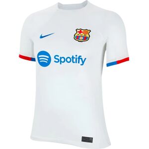 Nike 2023-2024 Barcelona Away Shirt (Kids) - White - male - Size: XLB 32-35\" Chest (81.5/88.5cm) Nike 2023-2024 Barcelona Away Shirt (Kids) - White - male - Size: XLB 32-35\" Chest (81.5/88.5cm)