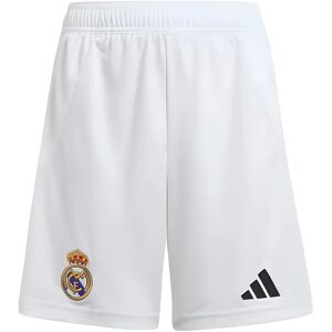 adidas 2024-2025 Real Madrid Home Shorts (White) - Kids - White - male - Size: 13/14 Years - 28\" Waist adidas 2024-2025 Real Madrid Home Shorts (White) - Kids - White - male - Size: 13/14 Years - 28\" Waist
