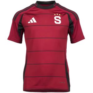 adidas 2024-2025 Sparta Prague Home Shirt (Kids) - Maroon - male - Size: 7-8 Years - 26-28\" - 71cm adidas 2024-2025 Sparta Prague Home Shirt (Kids) - Maroon - male - Size: 7-8 Years - 26-28\" - 71cm