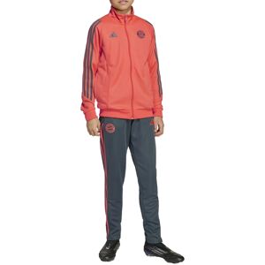 adidas 2025-2026 Bayern Munich Tracksuit (Easy Coral) - Kids - Red - male - Size: 15/16 Years - 34-36\" adidas 2025-2026 Bayern Munich Tracksuit (Easy Coral) - Kids - Red - male - Size: 15/16 Years - 34-36\"