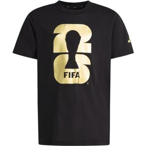 adidas FIFA World Cup 2026 Official Emblem T-Shirt (Black) - Kids - Black - male - Size: 9/10 Years - 28-30\" - 76cm adidas FIFA World Cup 2026 Official Emblem T-Shirt (Black) - Kids - Black - male - Size: 9/10 Years - 28-30\" - 76cm