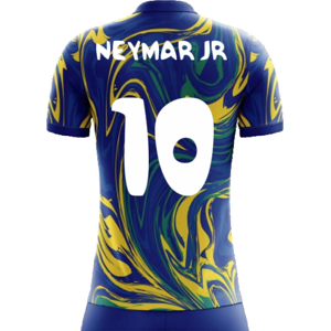 Airo Sportswear 2023-2024 Brazil Away Concept Shirt (Neymar Jr 10) - Kids - Blue - male - Size: XSB 24-26\