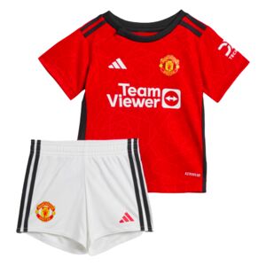 adidas 2023-2024 Man Utd Home Baby Kit - Red - male - Size: 3-6 Months