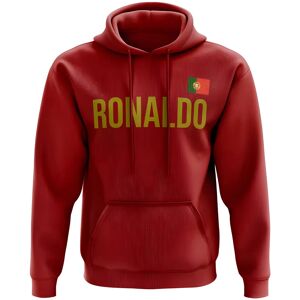 UKSoccershop Cristiano Ronaldo Portugal Name Hoody (Red) - Red - male - Size: XSB (3-4 Years) UKSoccershop Cristiano Ronaldo Portugal Name Hoody (Red) - Red - male - Size: XSB (3-4 Years)