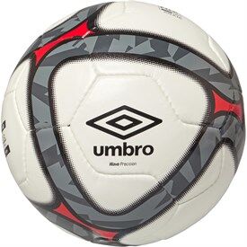 Umbro Copa Wave Match Football (Fifa Quality Pro Certified) White/Black/Red Umbro Copa Wave Match Football (Fifa Quality Pro Certified) White/Black/Red