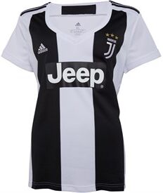adidas Womens JFC Juventus Home Jersey Black/White adidas Womens JFC Juventus Home Jersey Black/White